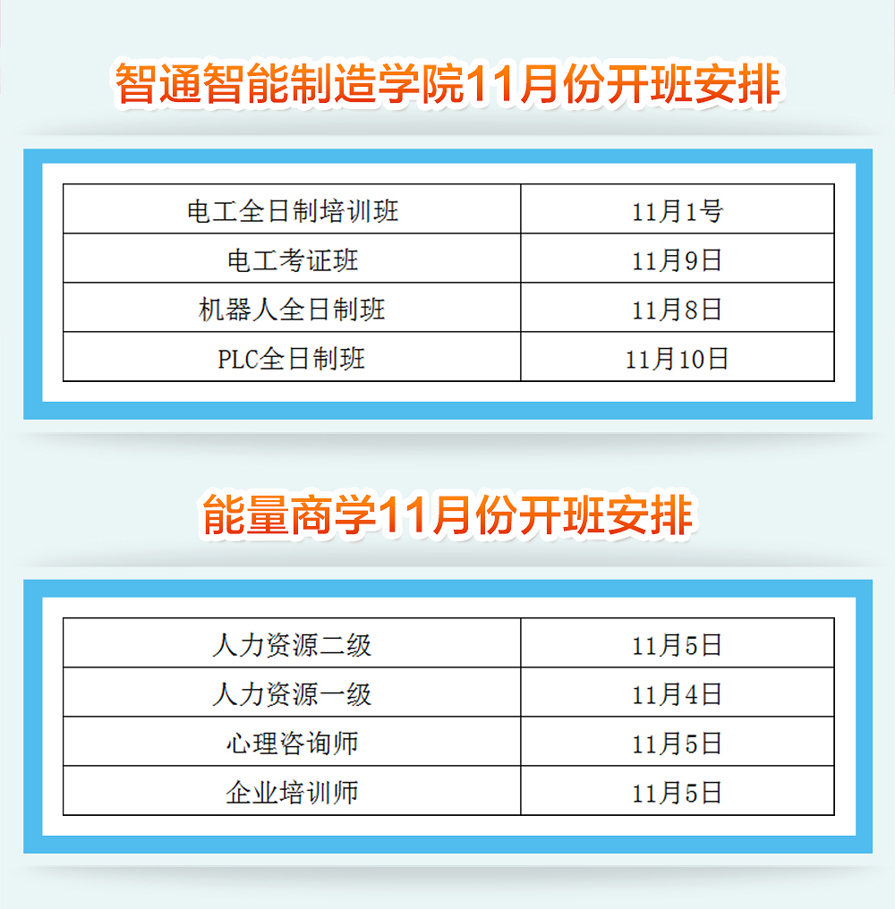 2017年11月智通培訓開班通知02