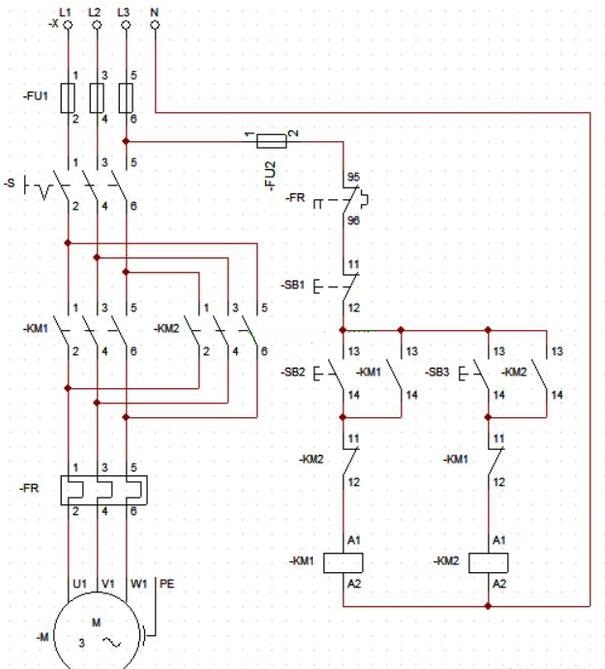 電工證報考條件-三相交流電動機正反轉互鎖電路的分析